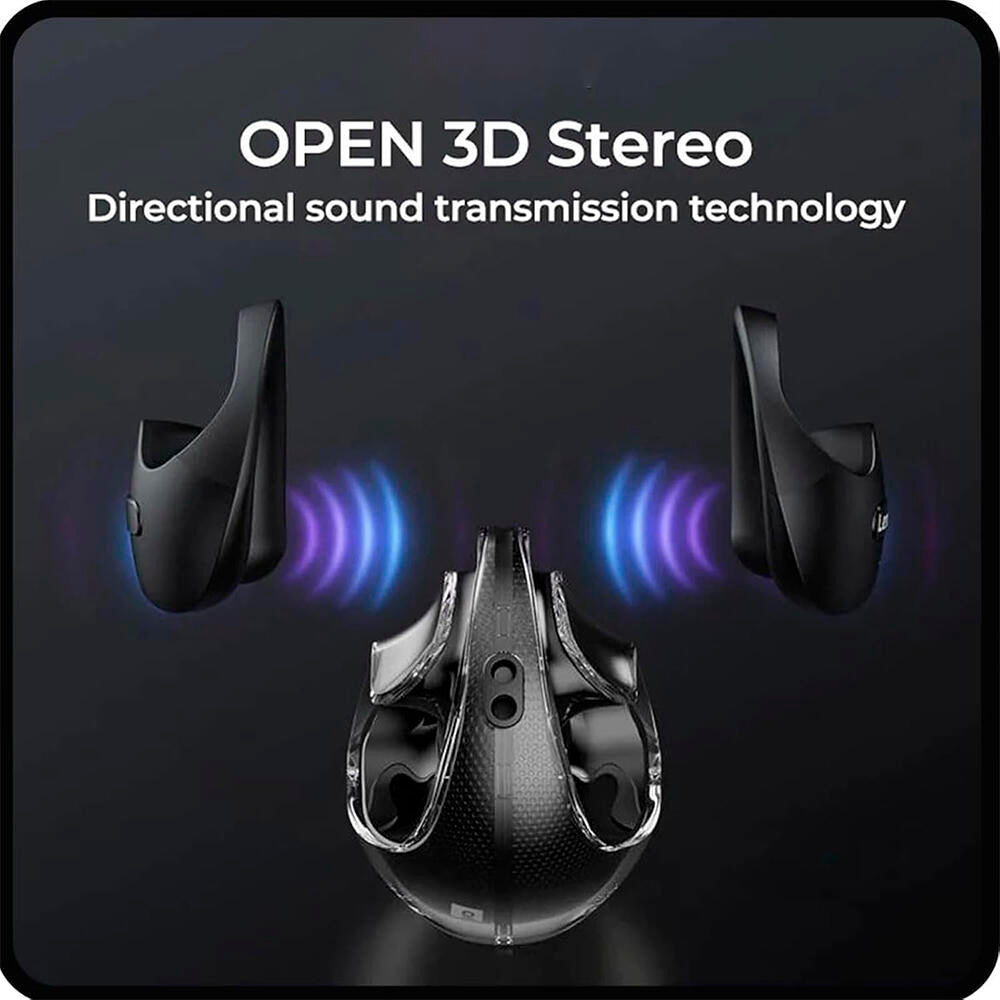 Auriculares Traductores Inteligentes 3 en 1 – Traducción en Tiempo Real | Negro